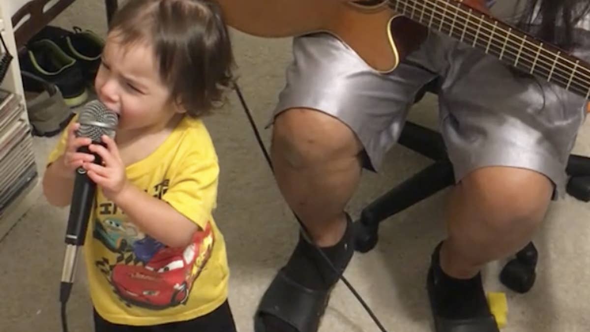 People Are Blown Away by Viral TikTok Toddler’s Wild Vocal Performance